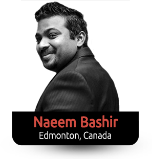 Evangelist Naeem Bashir ministering in Indian Community Church in Edmonton, Alberta